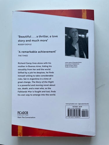 The Story of the Night av Colm Tóibín, 2019