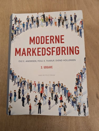 Modern Marknadsföring av Ole E. Andersen, Poul K. Faarup, Svend Hollensen, 2019