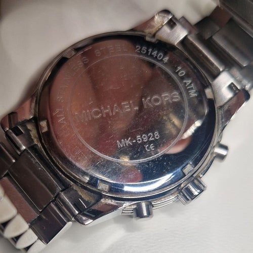 Michael Kors MK-5928 Kronograf Herrklocka i Rostfritt Stål