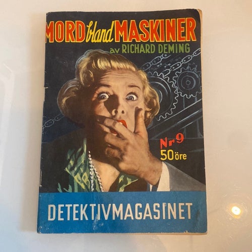 Mörd bland Maskiner av Richard Deming, Nr 9 50 tal