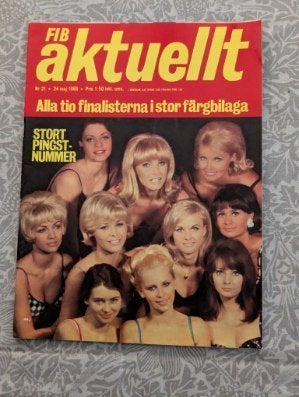 FIB-AKTUELLT 21, 1966 ALLA TIO FINALISTERNA STORT PINGSTNUMMER
