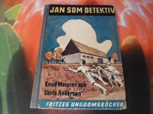 KNUD MEISTER, JAN SOM DETEKTIV, BOK, 1943