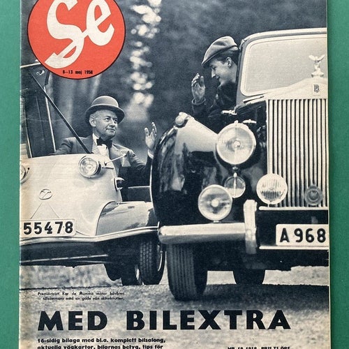 SE nr 19 1958 - Kar de Mumma, Lana Turner, Gittan Löfquist, Bilbilaga, boxning