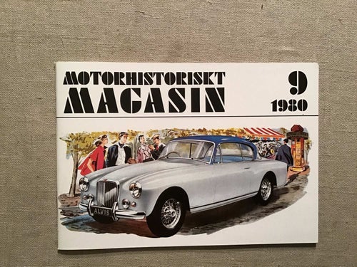 MOTORHISTORISKT MAGASIN NR 9 1980 FORD V8 TRÄFF,ALVIS MÄRKESHISTORIK,