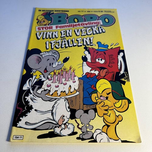 Bobo nr 11 1985, toppex! VF