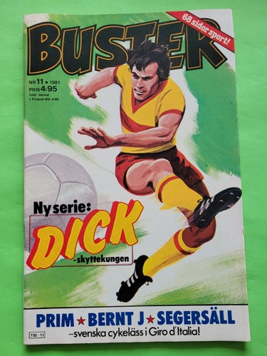 Buster nr 11 från 1981