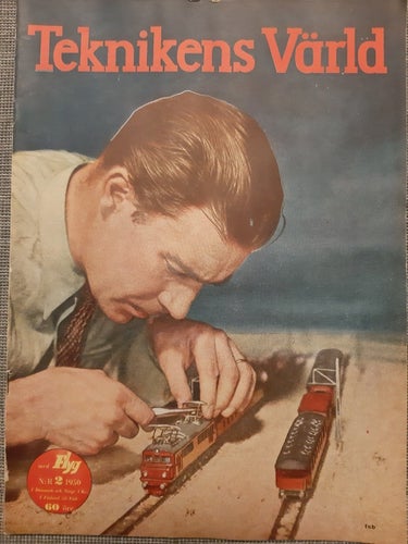 Teknikens Värld nr 2 1950: BMW R 51/2, motor, teknik, flyg, hobby