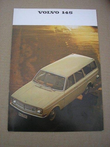 VOLVO Försäljningsbroschyr 145 1969