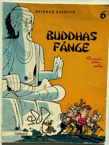 Spirou - 6. Buddhas fånge. VG