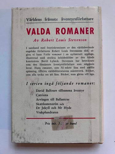 Robert Louis Stevenson - Arvingen till Ballantrae (inbunden) bok