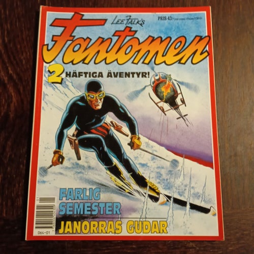 Fantomen album med "Farlig Semester" och "Janorras Gudar"