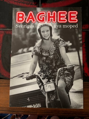 Baghee Moped Broschyr