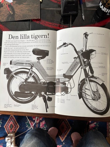 Baghee Moped Broschyr