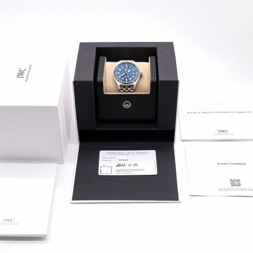IWC Pilot's Watch | Mark XX | Blå | 2022-12 | Full set | SOM NY