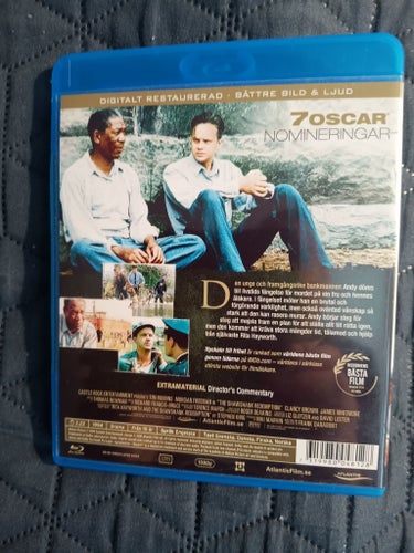 BLU RAY NYCKELN TILL FRIHET THE SHAWSHANK REDEMPTION STEPHEN KING 1994 REPFRI