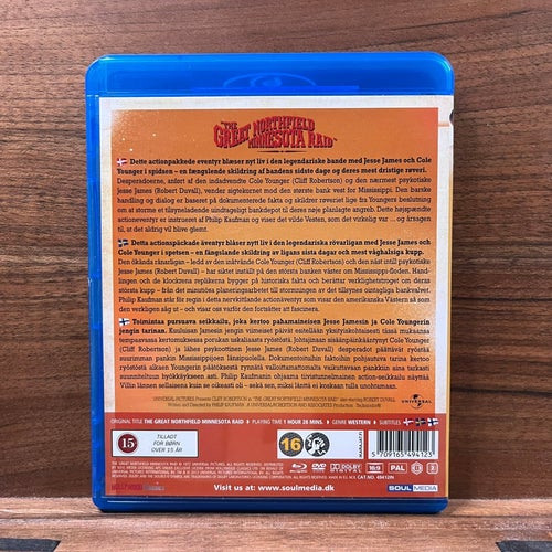 The Great Northfield Minnesota Raid (Blu-ray + DVD)