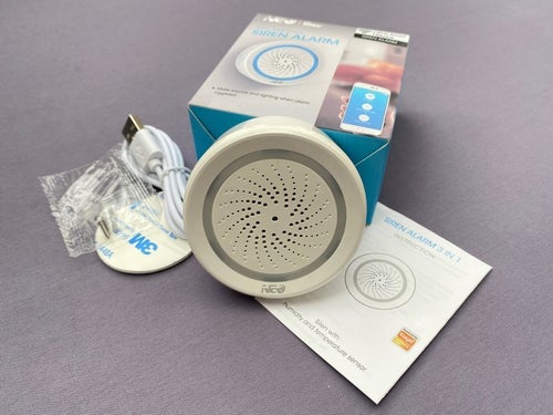 Tuya Smart WiFi Siren, helt fristående - NYTT