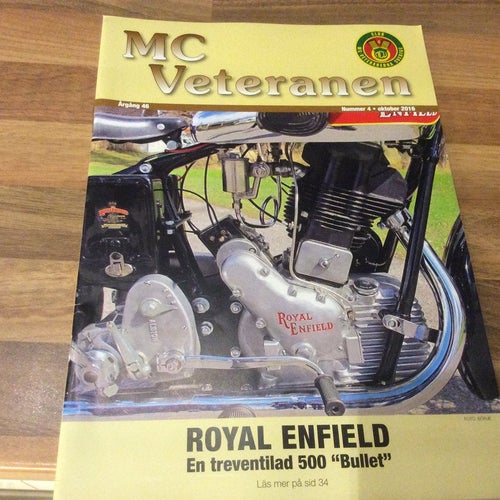 Mc veteranen nr 4 2016 cross Kuno,Ajs,Yamaha ,Messerschmitt,