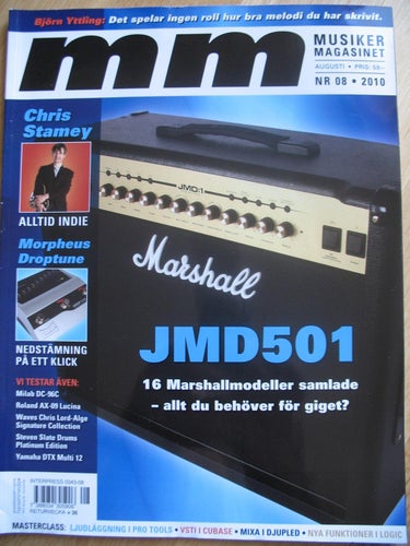 MM - SVENSKA MUSIKER MAGASINET - NR.8 (2010)