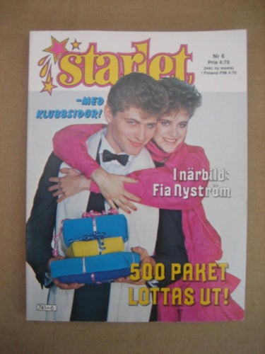 Starlet Nr:6-1983(Idolbild på Jeff Conaway i Taxi)