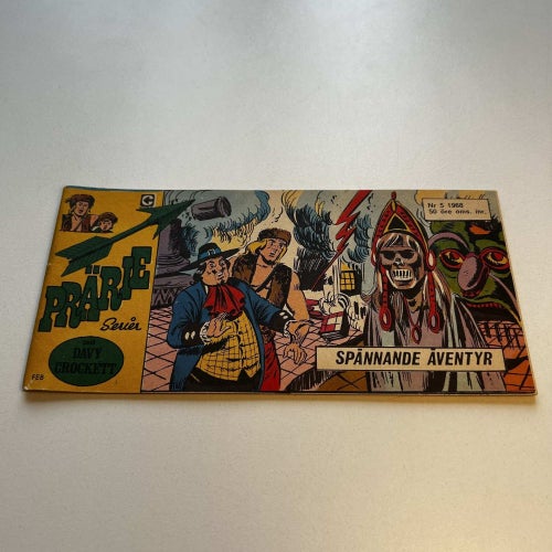 Prärieserier nr 5 1968, toppex! VF+
