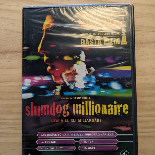 Slumdog millionaire - Danny Boyle - Inplastad
