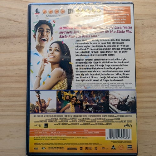 Slumdog millionaire - Danny Boyle - Inplastad