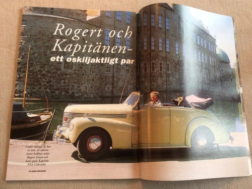 Classic Motor nr 8 1991 Corvette,Fram,DKW,Opel kapitän, Desoto