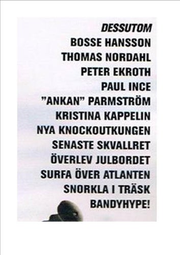 CAFÉ SPORT 1998 Nr 8 - omslagsbild: Martin Hansson - alpint/slalom