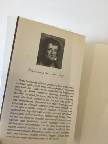 Tales of the Alhambra av W. Irving, 1994. Inplastat skydd på