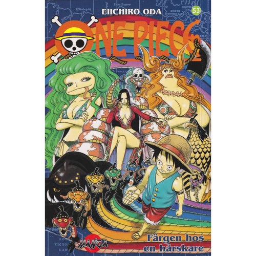 One Piece - 53 - Färgen hos en härskare - Eiichiro Oda - Svensk utgåva (Begagnad