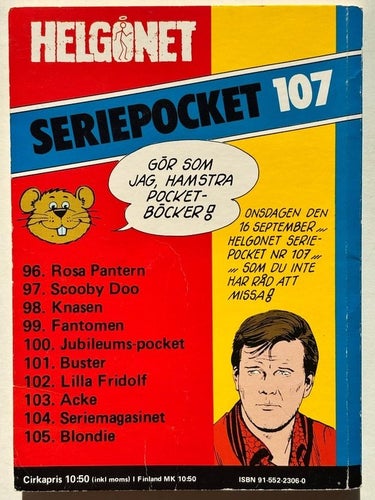 Serie-Pocket 106 - Agent X10. VG-FN