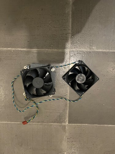 CPU-kylare och fläkt