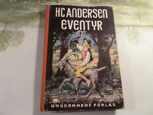 EVENTYR, H. C. ANDERSEN, MCMLII, 1952, BOK, BOG, BOK PÅ DANSKA