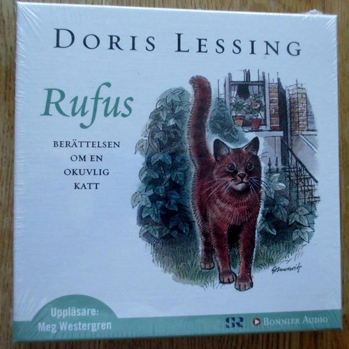 Ljudbok, Doris Lessing, Rufus, Berättelsen om en okuvlig katt, Ny CD- bok