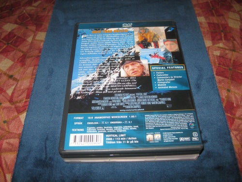 VERTICAL LIMIT MED BLA BILL PAXTON OCH SCOTT GLENN