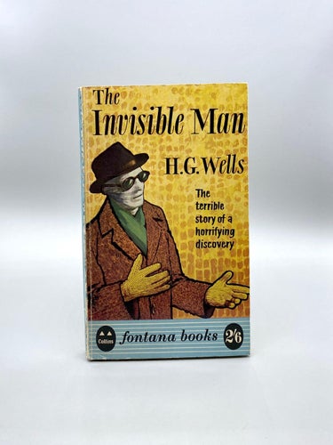 The invisible man  av H. G. Wells (Am. Sci-Fi)