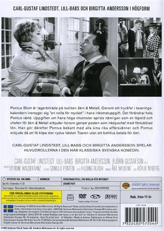 En Nolla För Mycket (1962) Börje Nyberg med Björn Gustafson, Birigitta Andersson