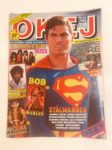 Tidningen OKEJ ! Nr 23 - 1983 .
