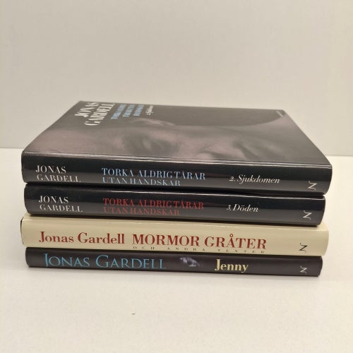 Jonas Gardell x4 Bokpaket - Se bilder för titlar