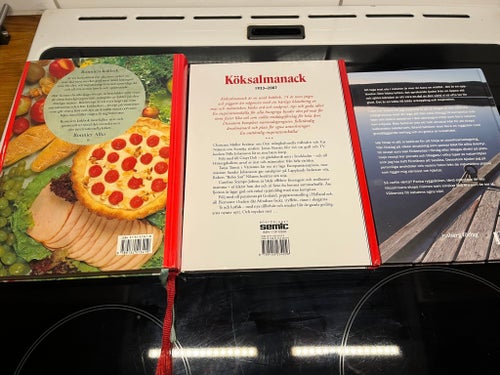 Receptböcker 3 st