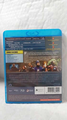 The Avengers Blu-Ray (Norsk utgåva / Svensk text)