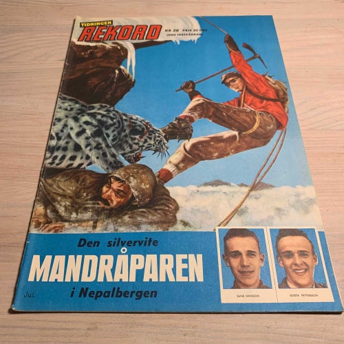 Tidningen Rekord Rekordmagasinet 1961 nr 28