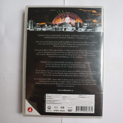 RHAPSODY IN ROCK - THE BEST OF RHAPSODY - NY INPLASTAD (34588)