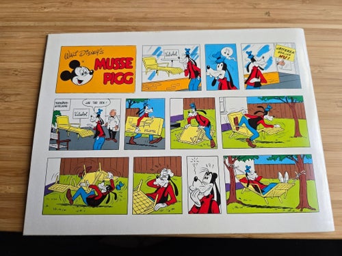 Musse Pigg & Jan Långben Julalbum 1988/89 – Mycket fint skick!