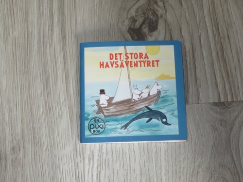 Det stora havsäventyret, Pixi-bok underbar liten bok med MUMINFAMILJEN NYSKICK