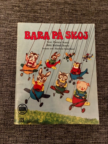 Bara på skoj av Patricia Scarry, 1977 OBS 1 Upplagan se bilderna