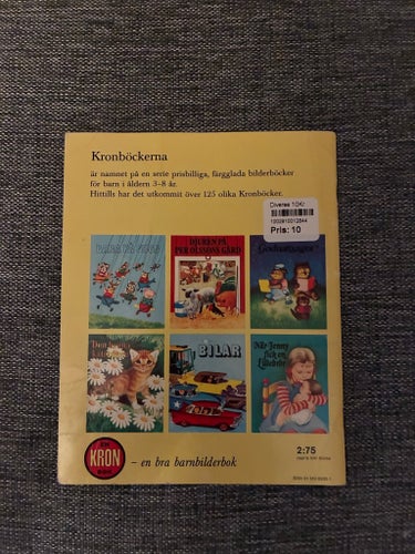 Bara på skoj av Patricia Scarry, 1977 OBS 1 Upplagan se bilderna