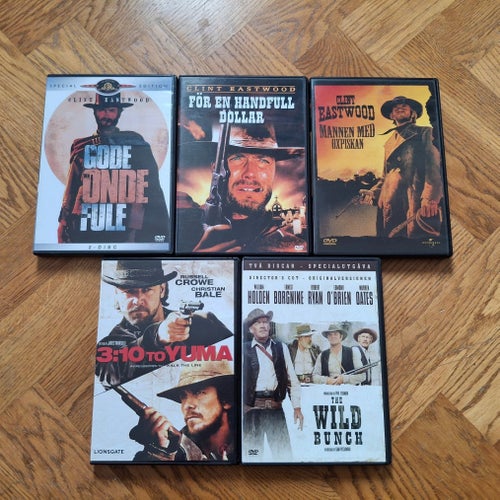 5st Westernfilmer - DVD Region 2