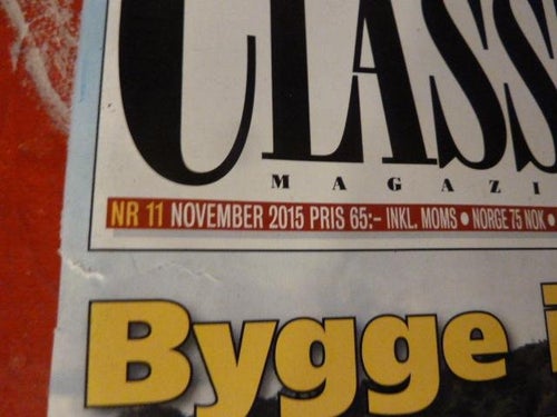 BILSPORT CLASSIC, NR 11-2015, TIDNING